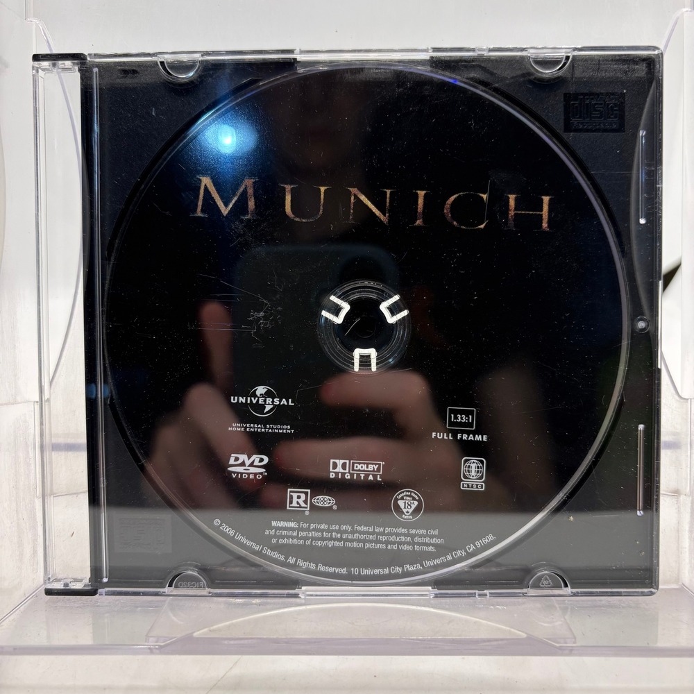 Munich DVD 2006 Steven Spielberg Historical Drama Full Frame Eric Bana R-Rated